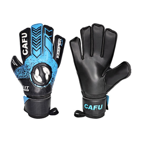 Guante Arquero Adulto Cafu Keeper Flat Negro/Celeste