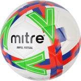 Balón Impel Futsal Mitre Blanco/Naranjo/Azulino/Verde