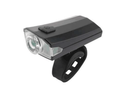 Luz Bicicleta USB Blanca Foco 200LM